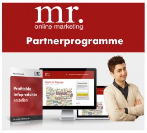 Mr. Online Marketing Partnerprogramm