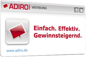 Adiro - Werben und Geld verdienen