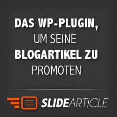 SlideArticle  - Die Leser auf dem Blog halten