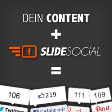 Eine größere soziale Reichweite mit SlideSocial