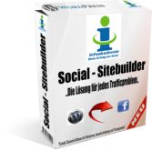 Social Sitebuilder - Fanpages per Mausklick
