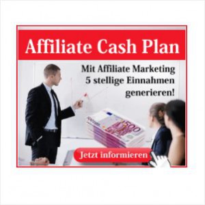 Geld verdienen mit dem Affiliate Cash Plan