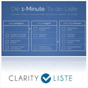 Clarity Liste - Mit Fokus mehr erreichen