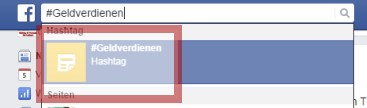 Facebook Hashtag